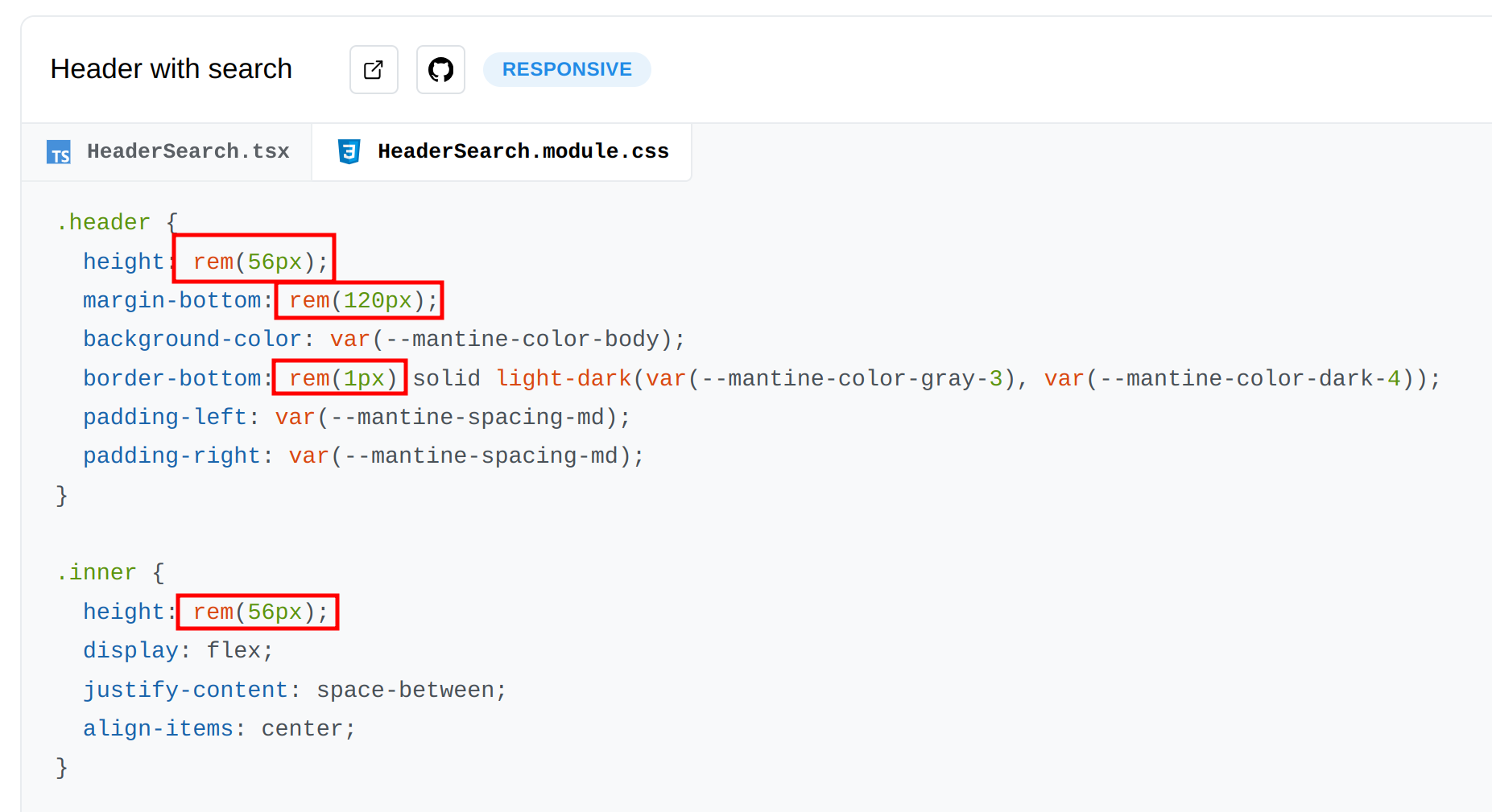 Is there any special meaning to using the rem function as in this