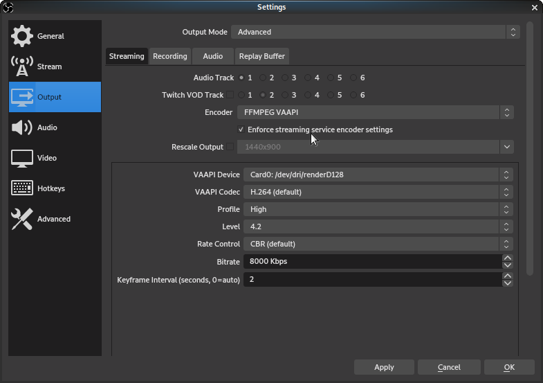 setting obs for twitch setting obs for twitch