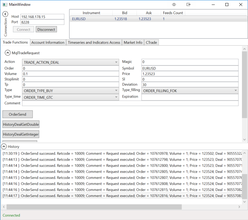 OrderSend @ MT5 Connector returns empty MqlTradeResult · Issue #82 ...
