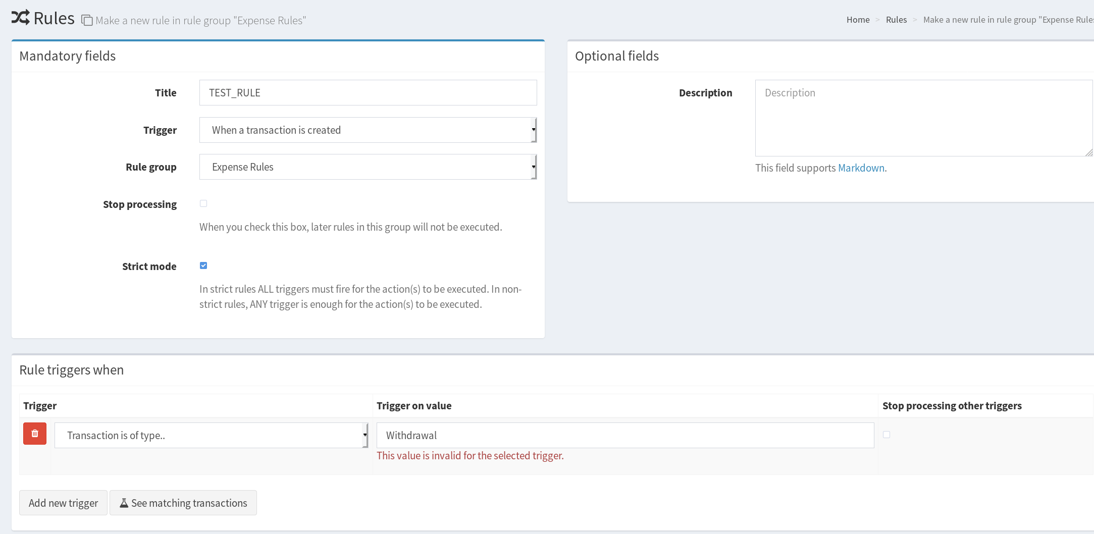 Cannot set transaction type in rule · Issue #2204 · firefly-iii/firefly ...