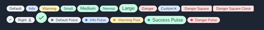 Screenshot...
Tests added if you can just verify and see if they are sufficient. Also made the icon be added by default if you choose info, warning, success and danger but...
I updated the alerts and tests, split out the class to alert and basealert classes just not sure if it is worth it to split each into its own wont...
I should not have pulled main into my branch, Im closing this one and will make a new pull request.
Hi I made a pull request for adding alert #373
Added single size attribute 'lg' ``` ```
![Screenshot 2022-08-26 at 09 53 44