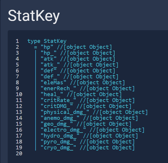 StatKey documentation shows `[object Object]` · Issue #325 · frzyc ...