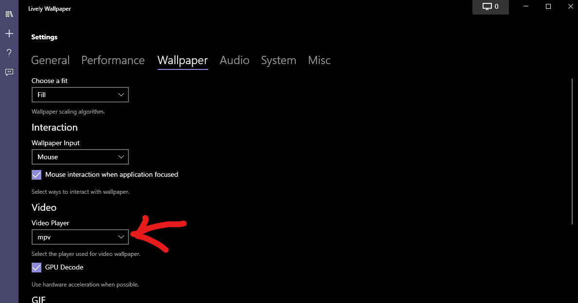 Can t Add Video Wallpaper Mpv Error While Decoding Frame Issue Can t add video wallpaper mpv error while decoding frame issue