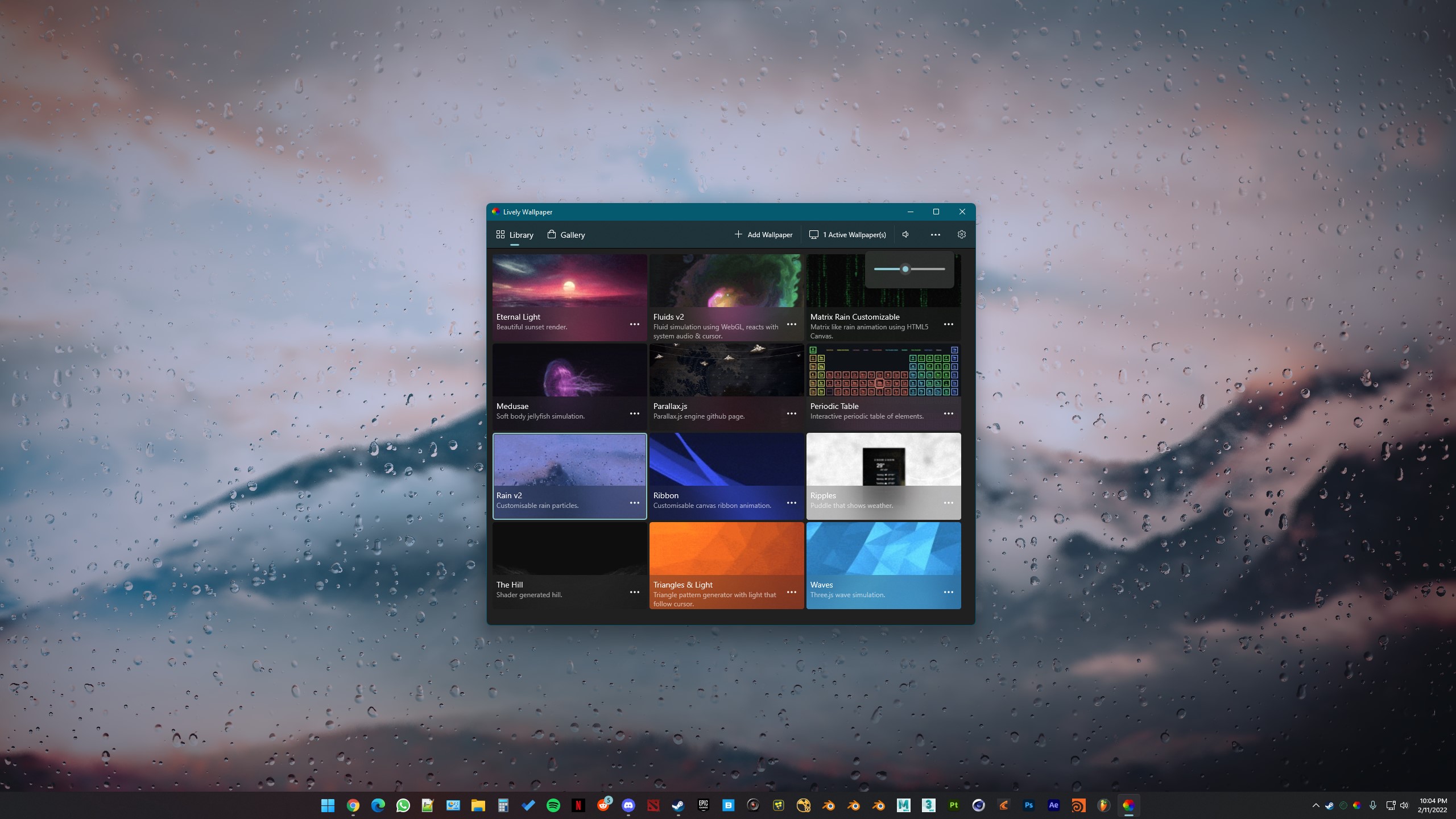 Lively Script Lively 2.0 - UI/UX Redesign · Issue #969 · rocksdanister/lively · GitHub