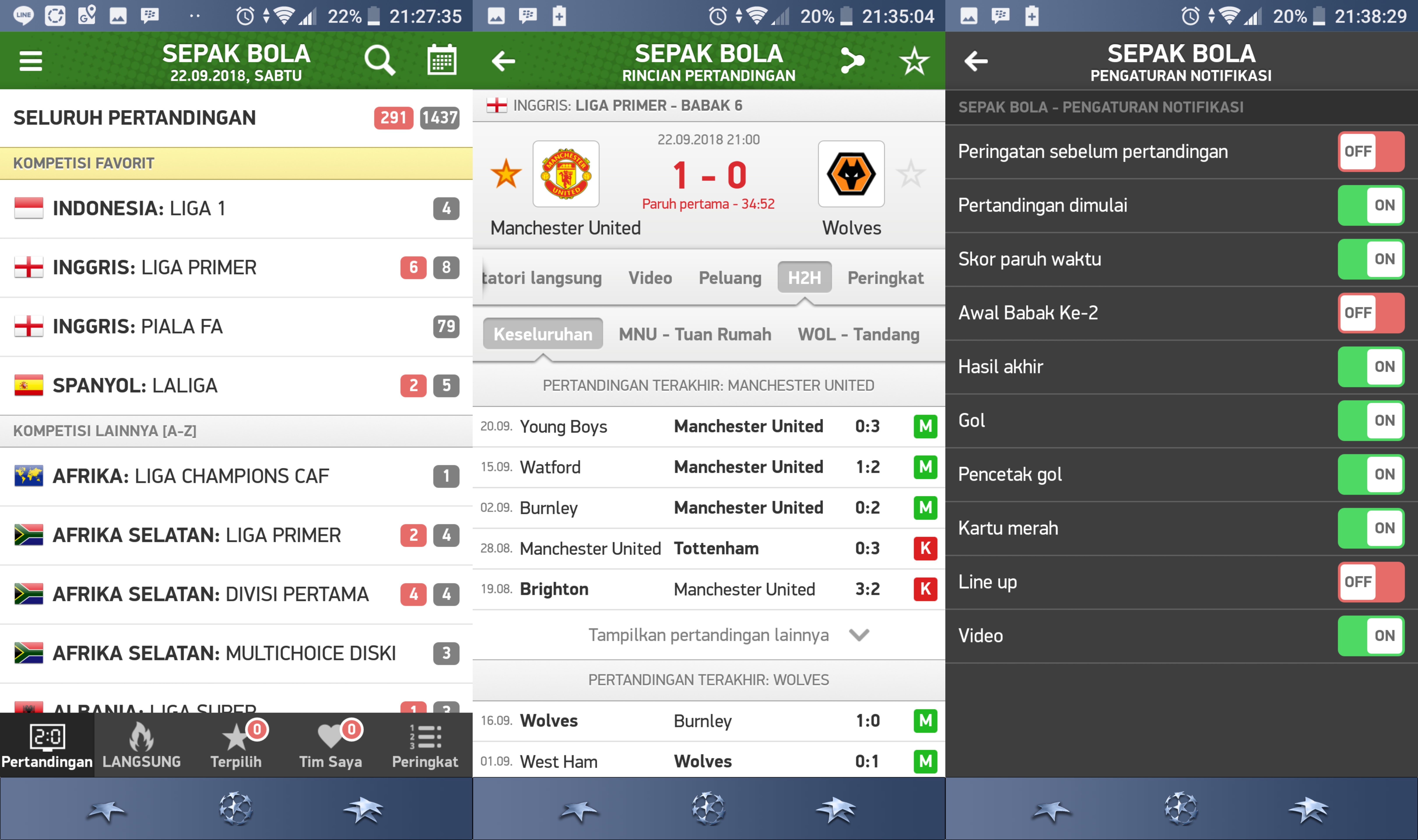 FlashScore Indonesia Aplikasi Livescore khusus Pecinta Olahraga Tanah Air