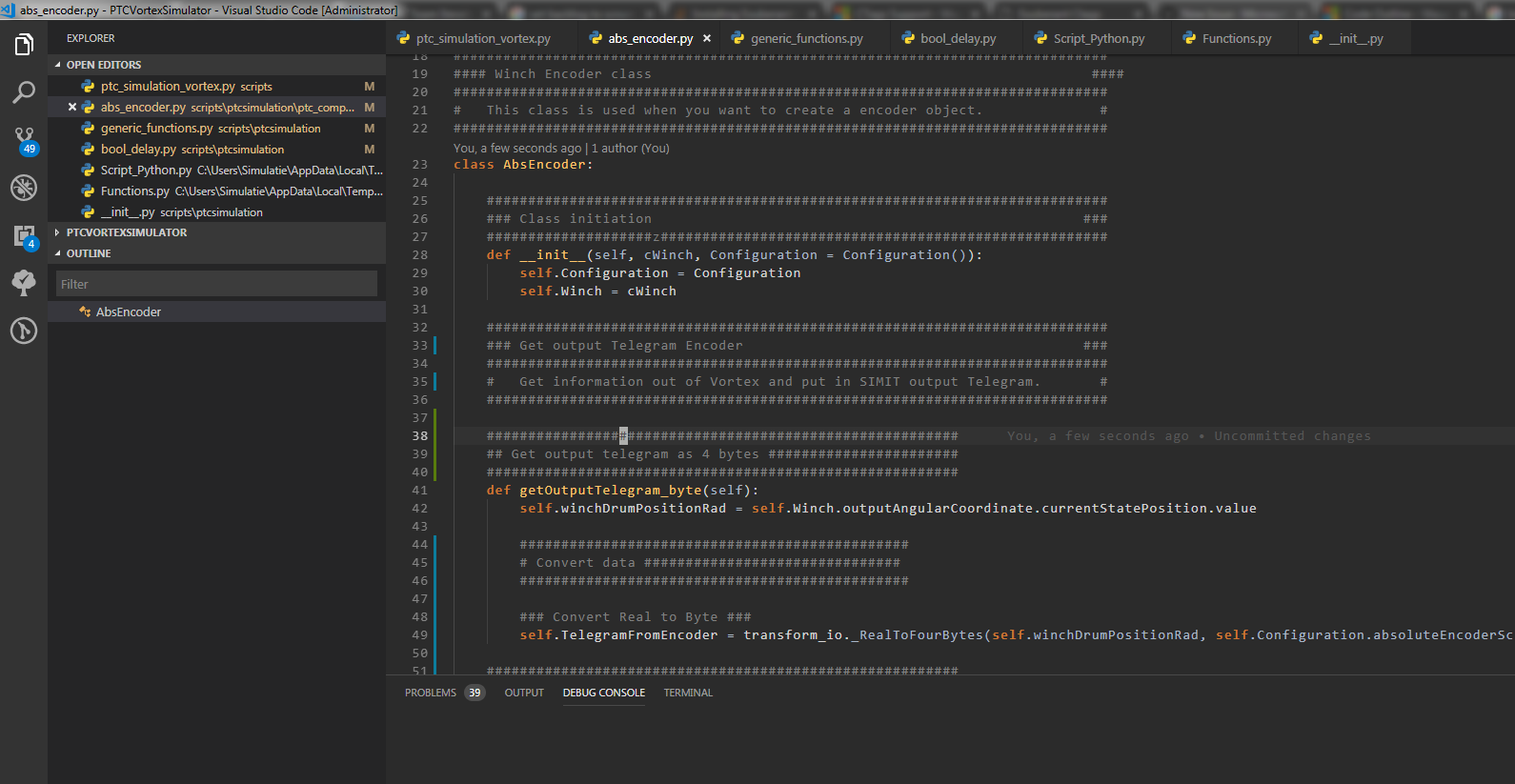 Outline feature does not work for methods inside classes · Issue #2441 ...