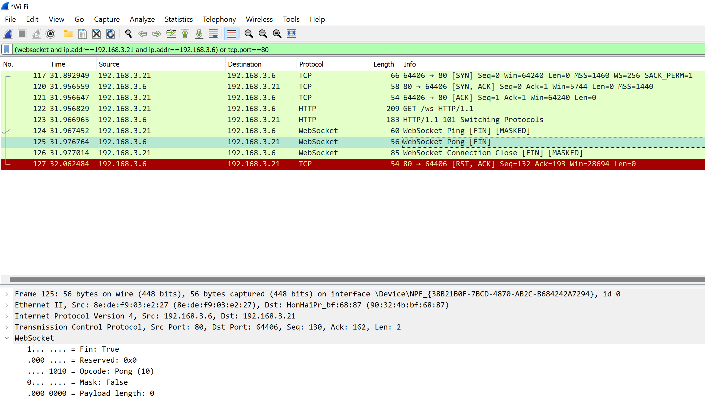 WebSocket Server Control Frames Bug (IDFGH-5785) · Issue #7493 ...
