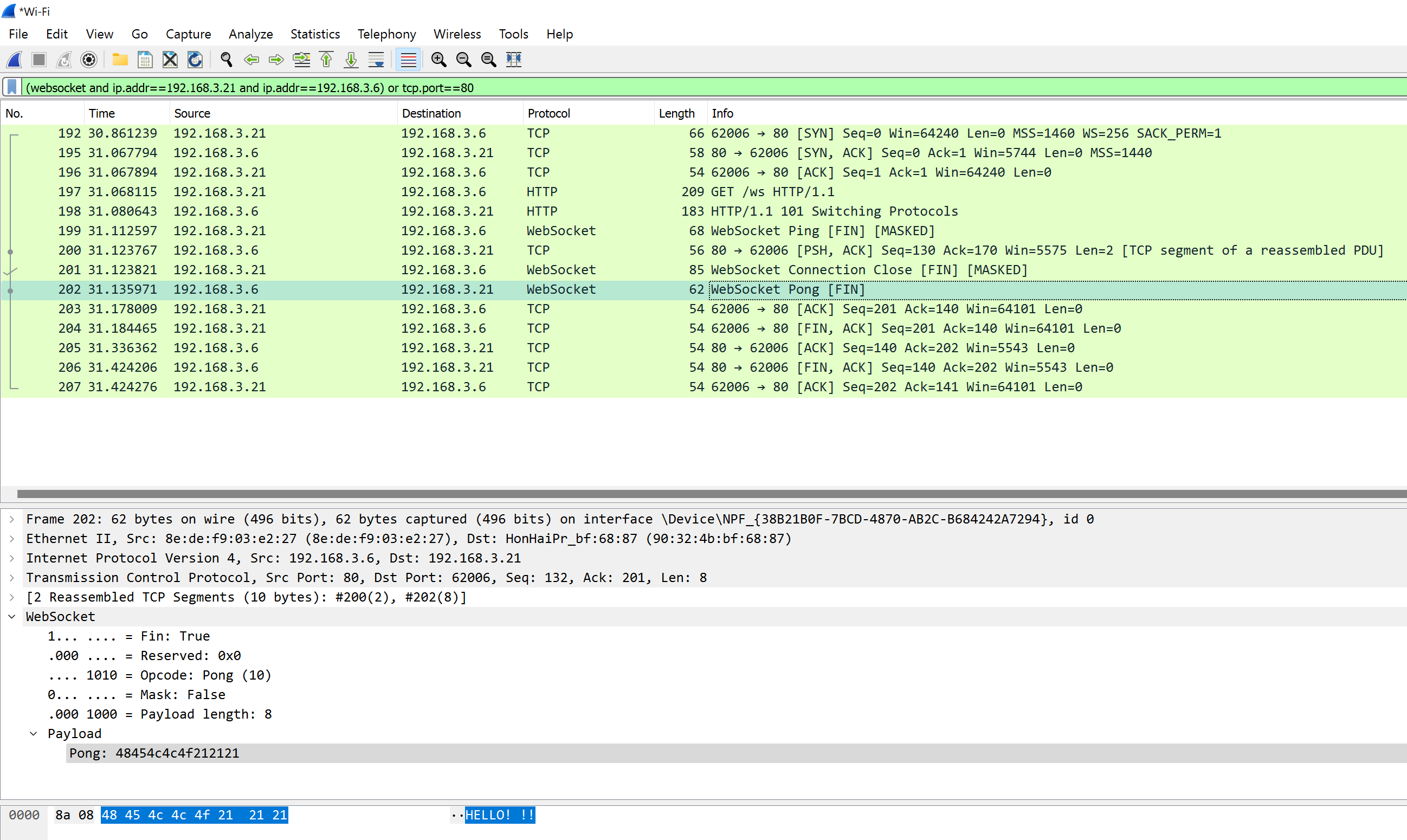 WebSocket Server Control Frames Bug (IDFGH-5785) · Issue #7493 ...