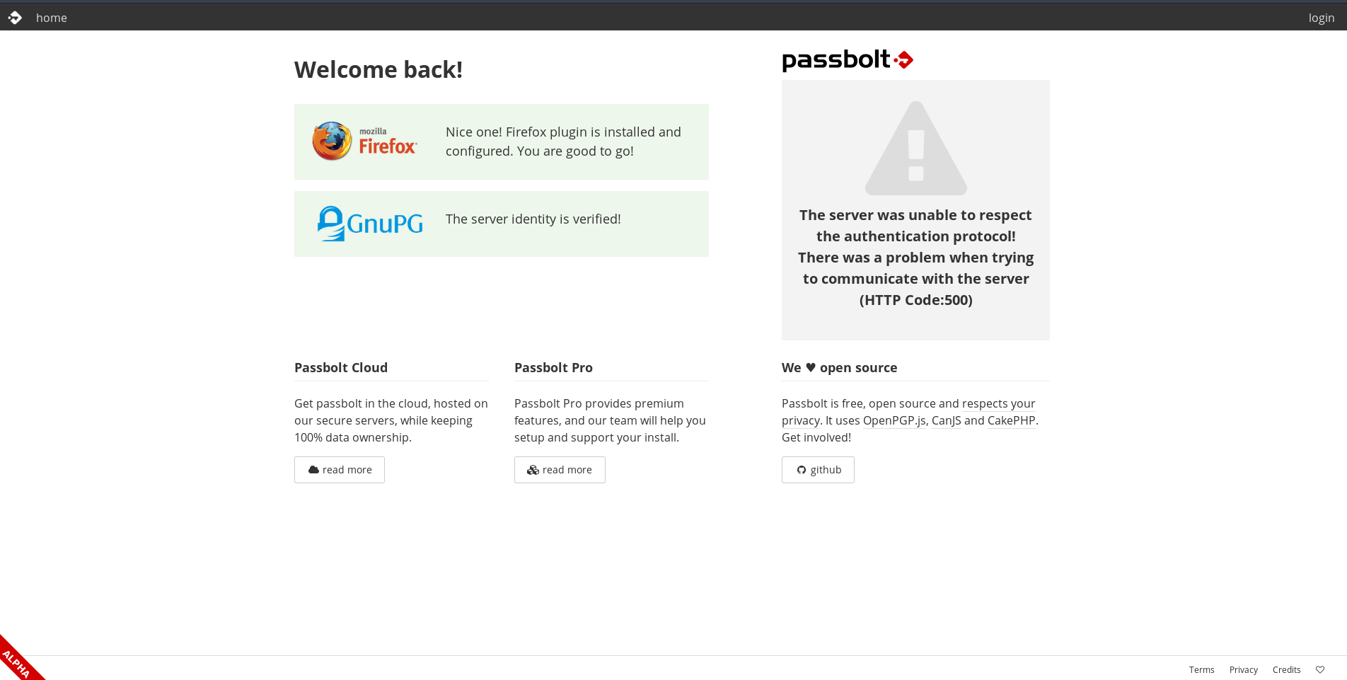 Can't move to a new Server · Issue #167 · passbolt/passbolt_api · GitHub