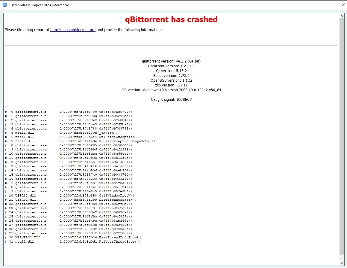 Qbittorrent random closed · Issue #14192 · qbittorrent/qBittorrent · GitHub