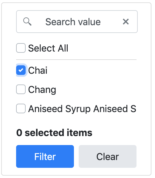 Grid column menu checkbox filter has focus shadow of the checkboxes cut ...