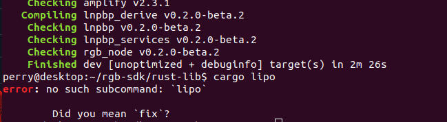 Did you mean 'fix'? · Issue #18 · RGB-WG/rgb-sdk · GitHub