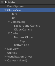 Converting (lat, lon) to Unity Vector3 target position on globe shaped ...