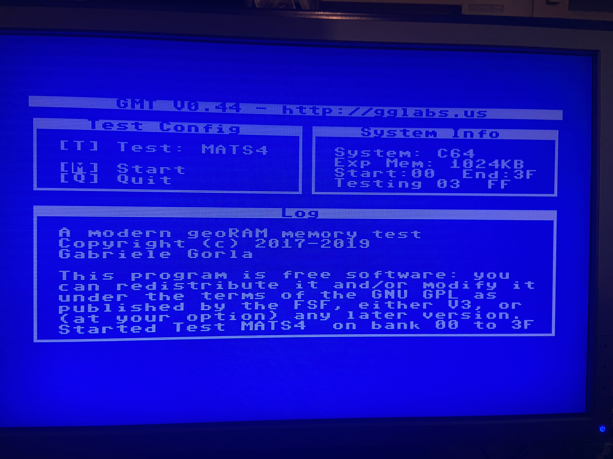 NeoRAM (GeoRAM) Cartridge doesnt work · Issue 566 · MEGA65/mega65core