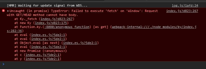 Failed to execute 'fetch' on 'Window' on Next version · Issue #282 ...