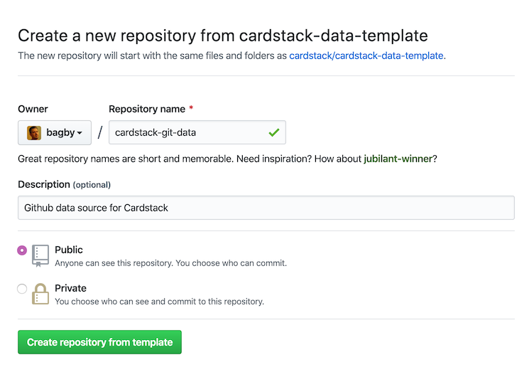 Copy cardstack-data-template repo