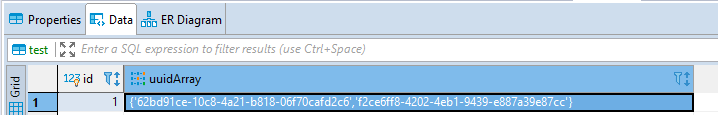 Incorrectly quoting values of a UUID array · Issue #8823 · dbeaver ...