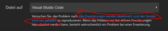 Another wrong german translation in the "report issue" dialog · Issue ...
