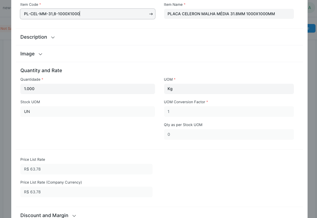 Changing UOM in Sales Order does not change Price List Rate · Issue ...