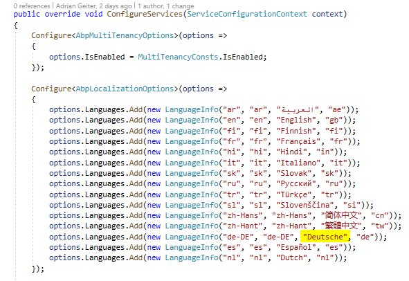 Wrong spelling of German language name: "Deutsche" -> "Deutsch" · Issue ...