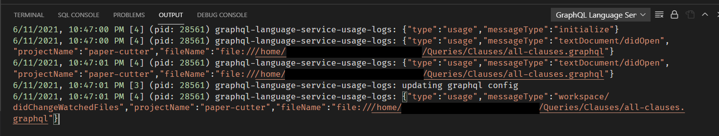 Extension seems to be spamming empty queries after executing query ...