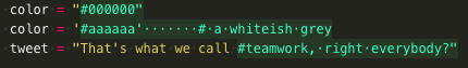 python-comments