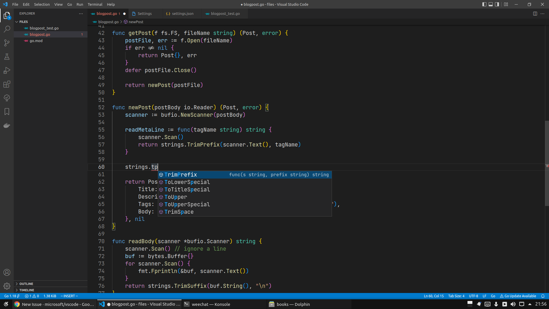 "editor.suggest.preview" setting doesn't work when you use the fuzzy ...
