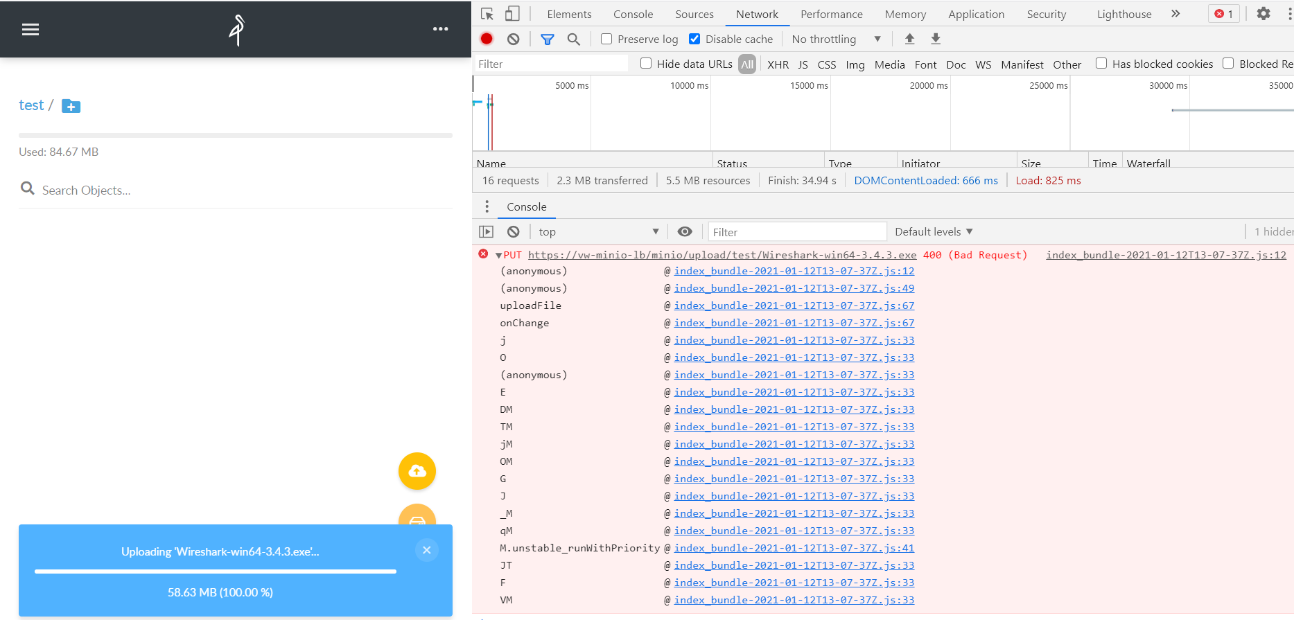 Minio quota limit popup in web ui · Issue 11925 · minio/minio · GitHub