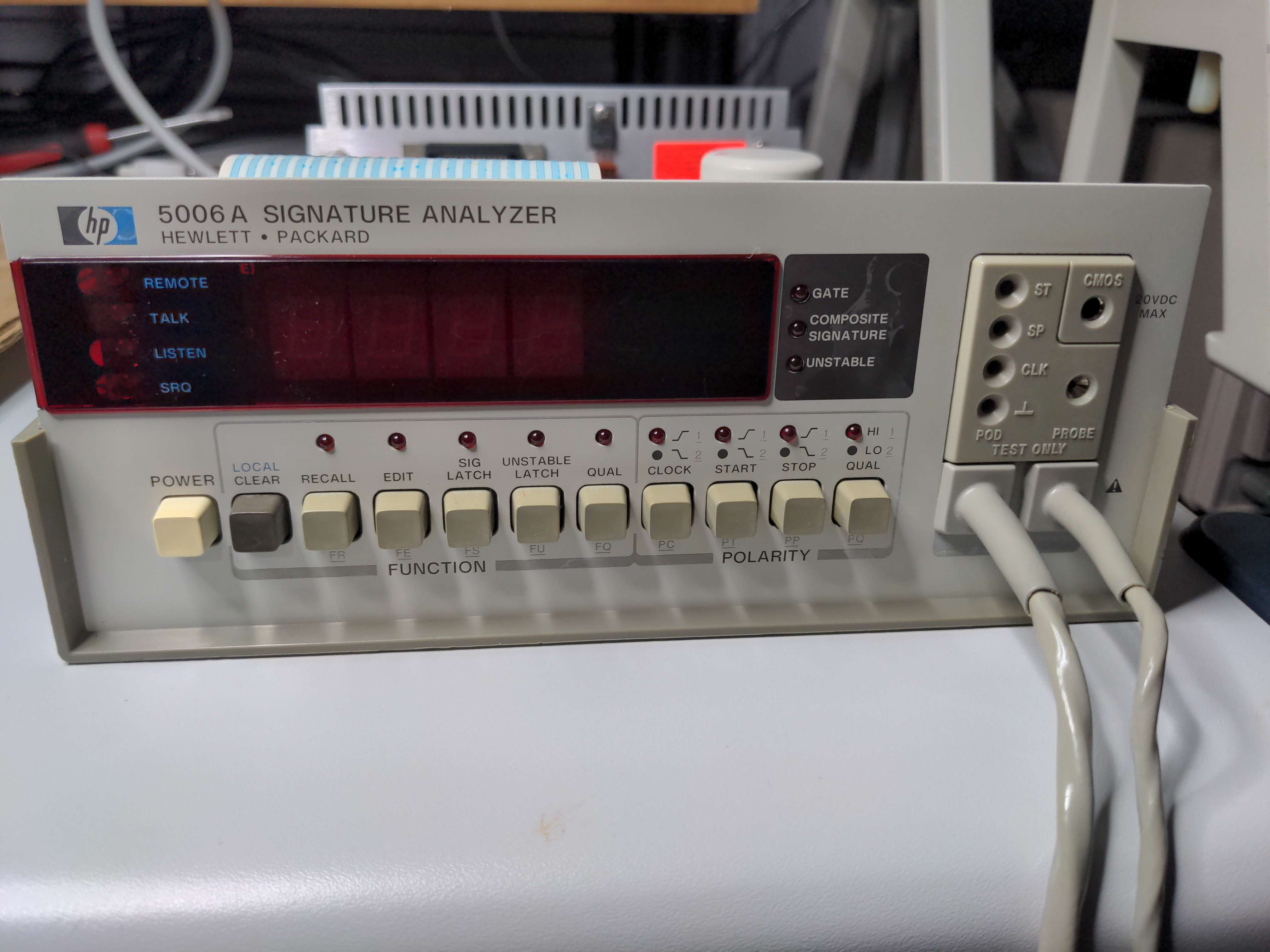 HP 5006 A Signature Analyzer | Bananes World