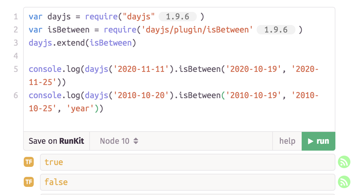 From where to download isBetween plugin · Issue #1204 · iamkun/dayjs ...