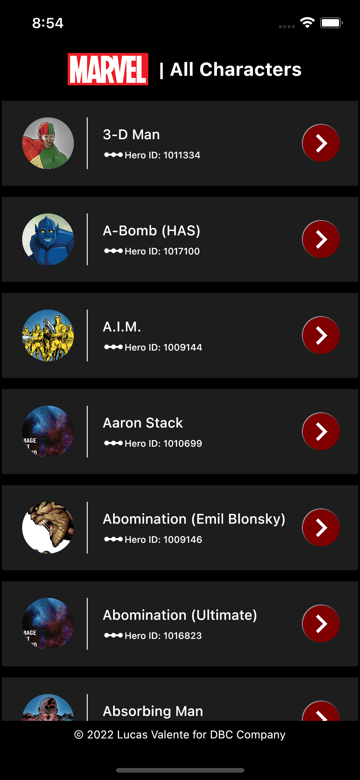 GitHub - lucland/DBC_LucasValente_Marvel: Marvel app made with love ...