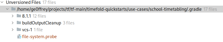 Bug: Gitignore regression: gradle build files no longer ignored · Issue ...