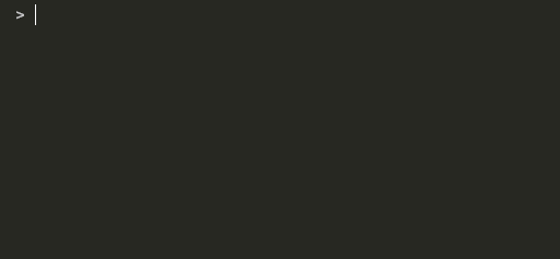 Interface de linha de comando