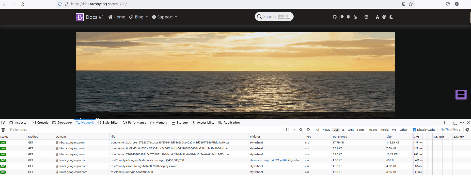 Avoid flickering on dark mode on first page load · Issue 680