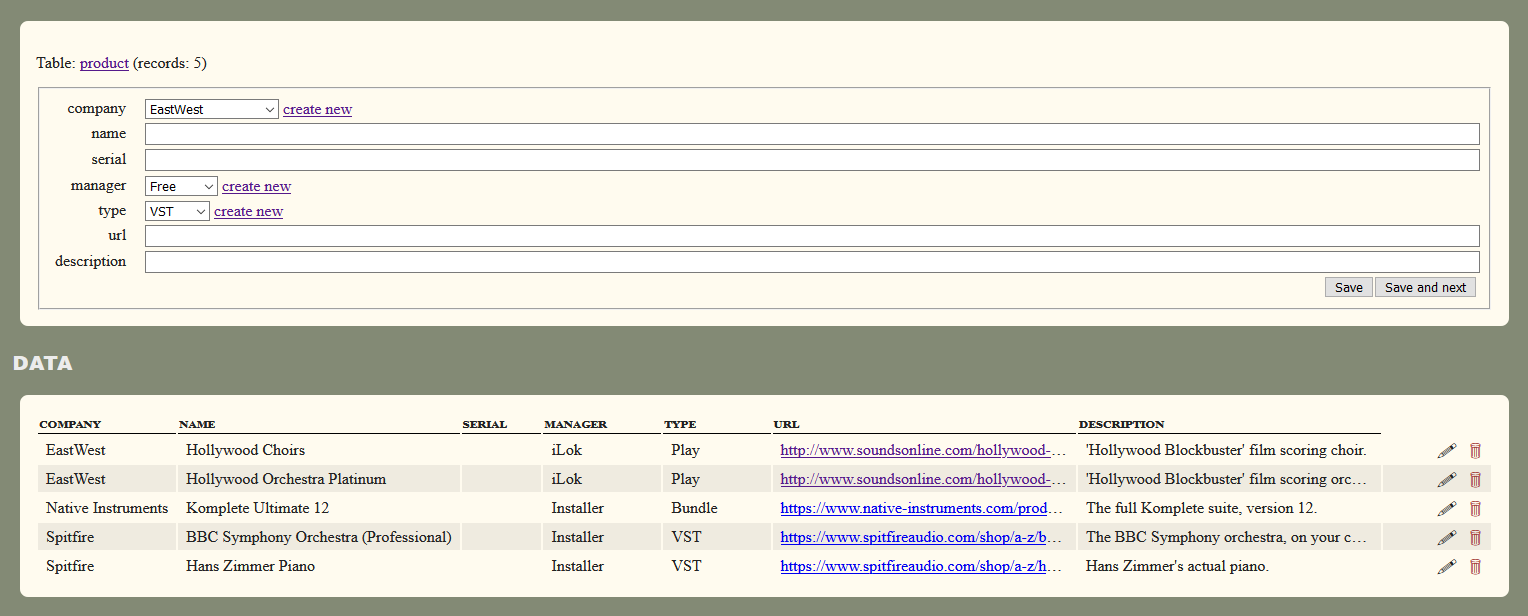 GitHub Pomax/softwarecatalog A simple, sqlite3backed software