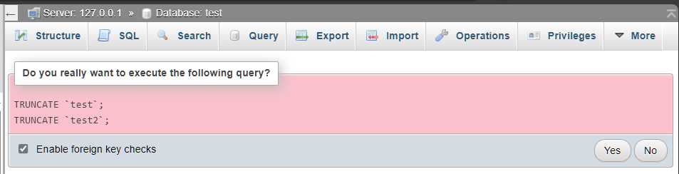 Unable to truncate all tables when a VIEW is included. · Issue #18762 ...