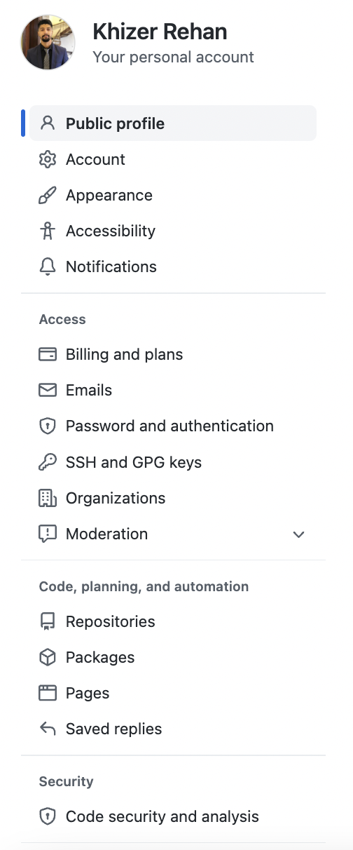 User Settings Page · Issue #4532 · kubermatic/dashboard · GitHub
