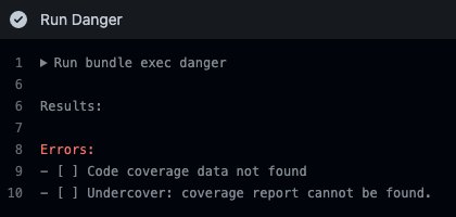 Fix: Danger cannot find the coverage data on Github review code ...