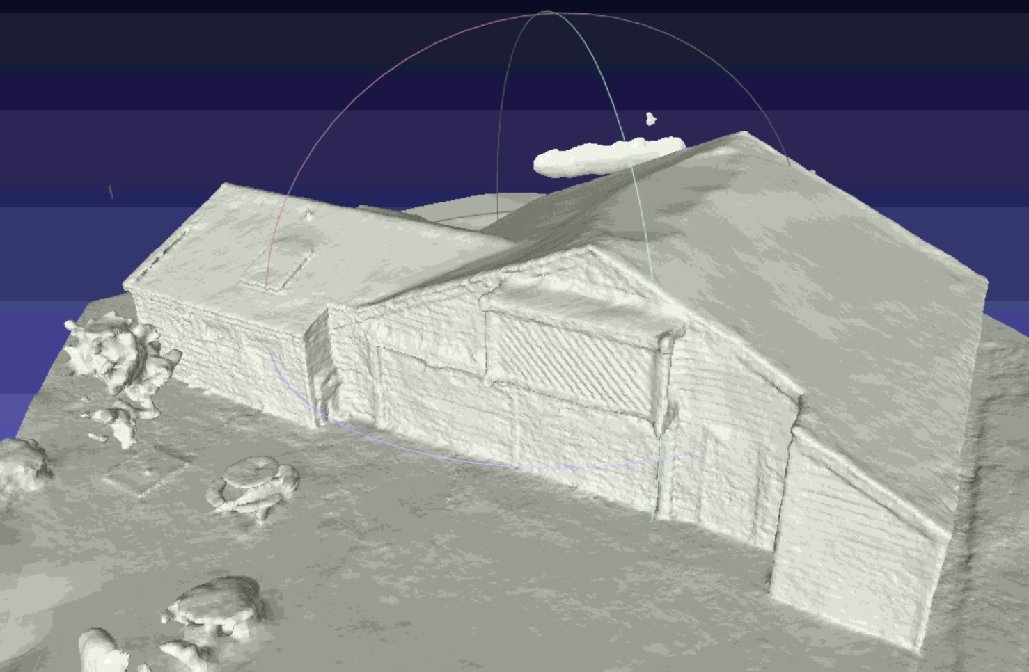 Results on Barn (Tanks and Temples Dataset) · Issue 27 · hugoycj
