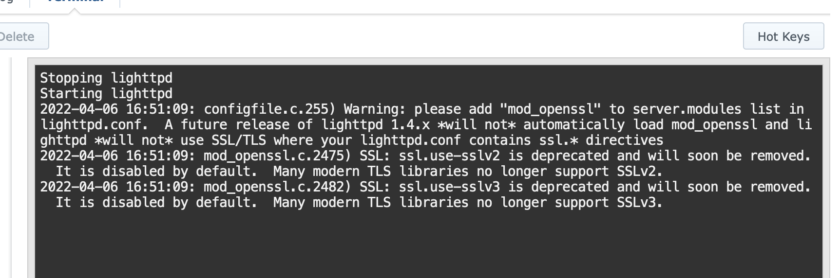 SSL_ERROR_INTERNAL_ERROR_ALERT after upgrade · Issue #1062 · pi-hole ...