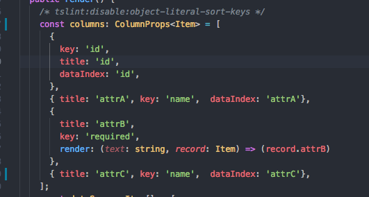 The table columns type error · Issue #13793 · ant-design/ant-design ...