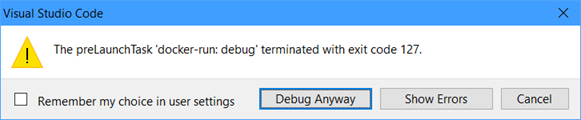 'Add docker files to workspace' should check for dependency · Issue ...