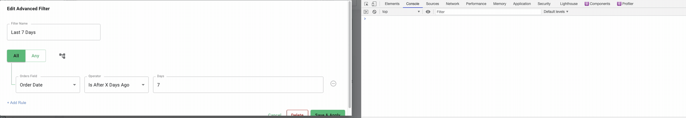 trouble with setValue on nested array path with useWatch changing from ...