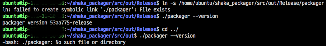The packager command does not work. · Issue #502 · shaka-project/shaka ...