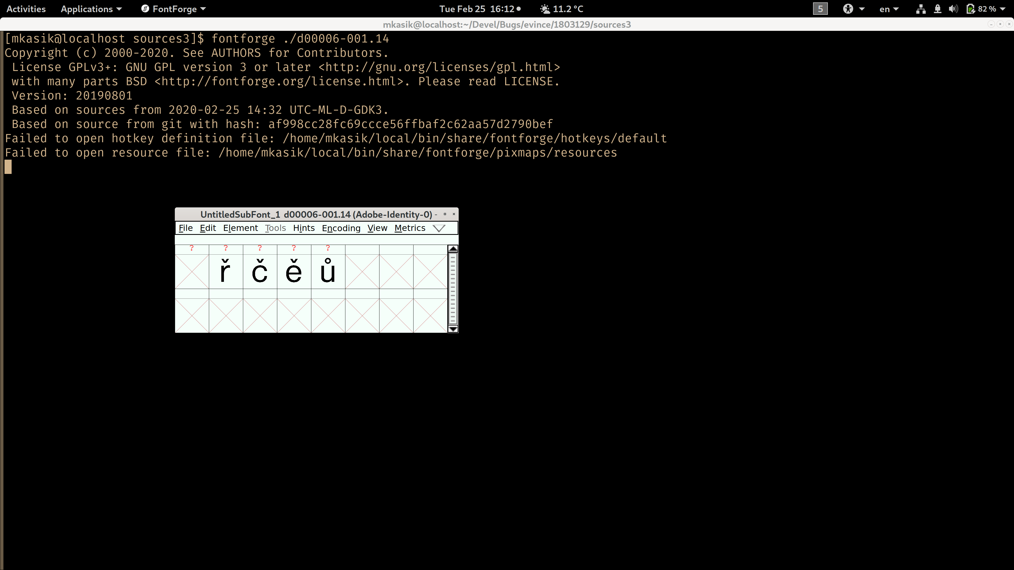 Cff2 File Glyphs of certain CFF font not shown in overview · Issue #4192 ...
