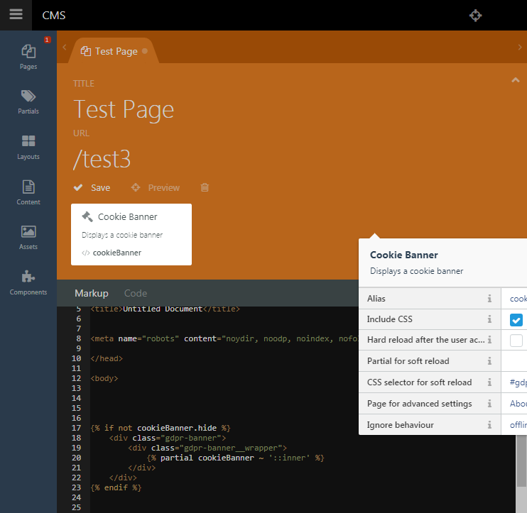 Improve styling on popup inspector for CMS components · Issue #3603 ...