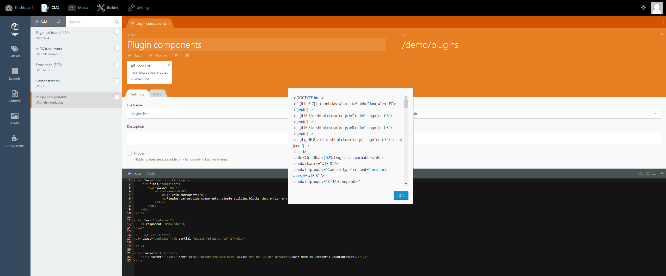 Handle congestion errors better · Issue #4563 · octobercms/october · GitHub
