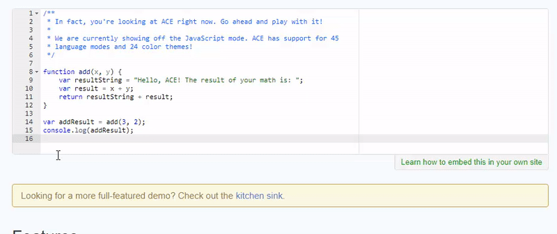 Discussion adding some features and plugins to Markdown editor and Code ...