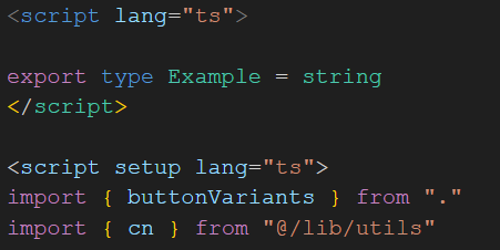 `export type` on last line of normal script (without semicolon ...