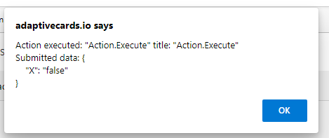 [Rendering] HTML Renderer Action.Execute for Input.Toggle puts quotes ...